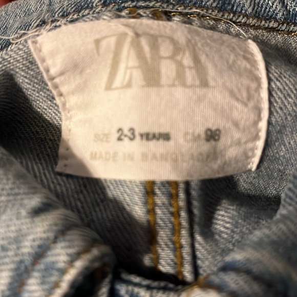 zara kids jean jacket - Picture 3 of 3